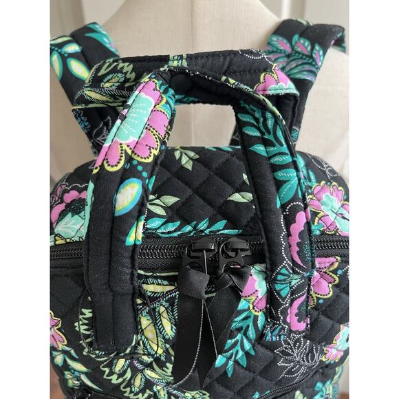 VERA BRADLEY Island Garden Classic Cotton Quilted Mini Backpack Bag NWOT main image 13